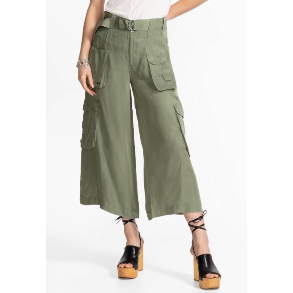 NEW JOHNNY WAS Hailey Cargo Pant in Tortoise